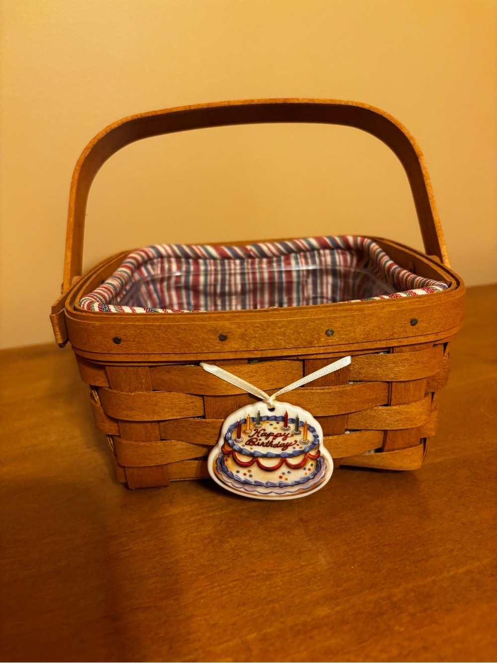 Signed Longaberger Berry Basket Set